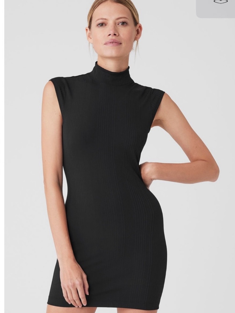 ALO Yoga Run It Back Dress - Black - M